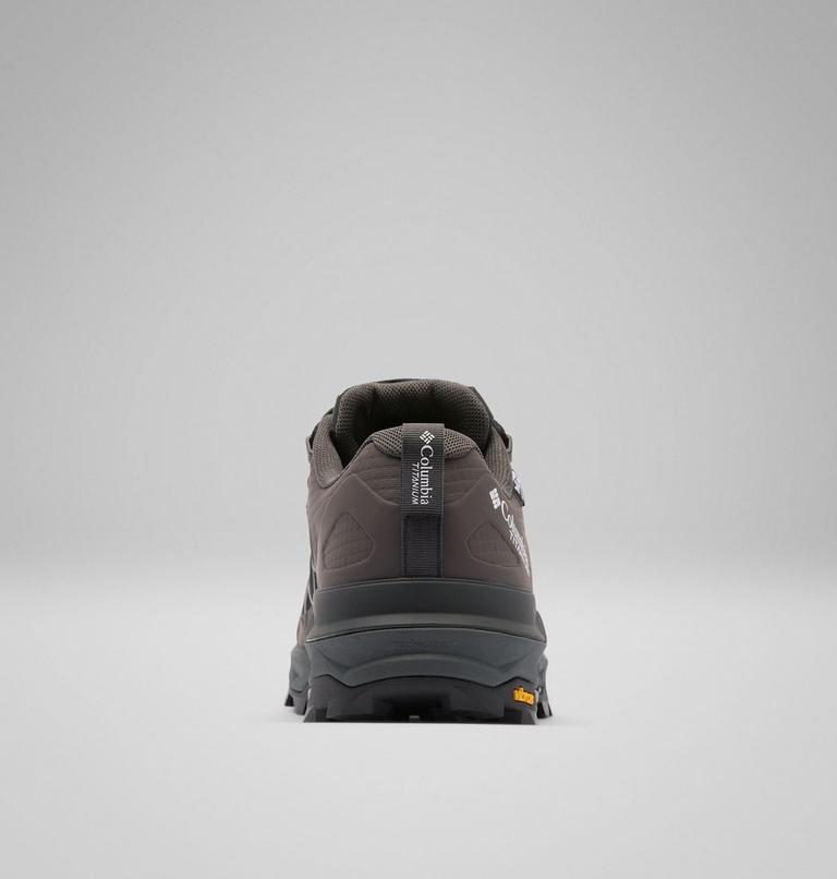 Men's Peakfreak Titanium OutDry Hiking Shoes, Color: Black, Ti Titanium, image 2