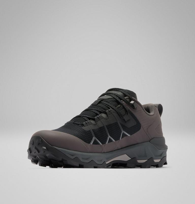 Men's Peakfreak Titanium OutDry Hiking Shoes, Color: Black, Ti Titanium, image 7