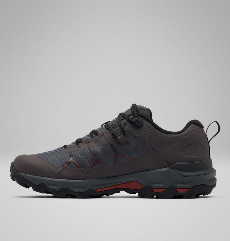 Men's Peakfreak Titanium OutDry Hiking Shoes, Color: Dark Grey, Red Oxide, image 6