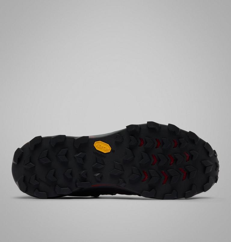 Men's Peakfreak Titanium OutDry Hiking Shoes, Color: Dark Grey, Red Oxide, image 5