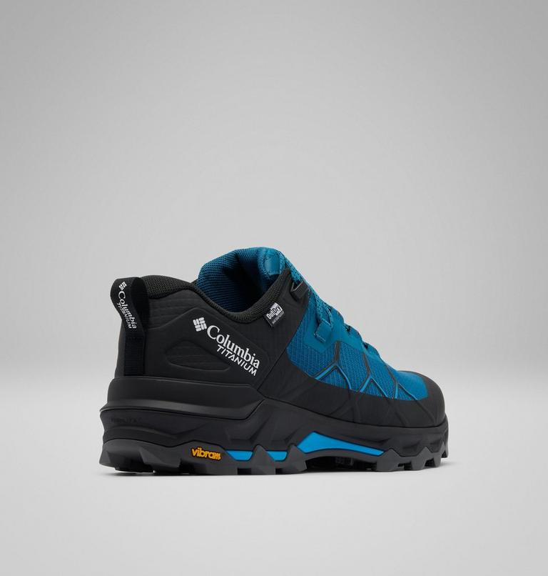 Men's Peakfreak Titanium OutDry Hiking Shoes, Color: Phoenix Blue, Compass Blue, image 9