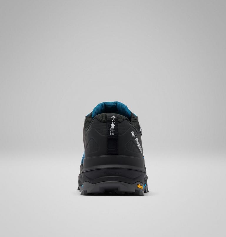 Men's Peakfreak Titanium OutDry Hiking Shoes, Color: Phoenix Blue, Compass Blue, image 2