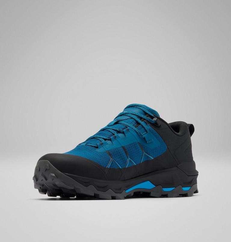 Men's Peakfreak Titanium OutDry Hiking Shoes, Color: Phoenix Blue, Compass Blue, image 7