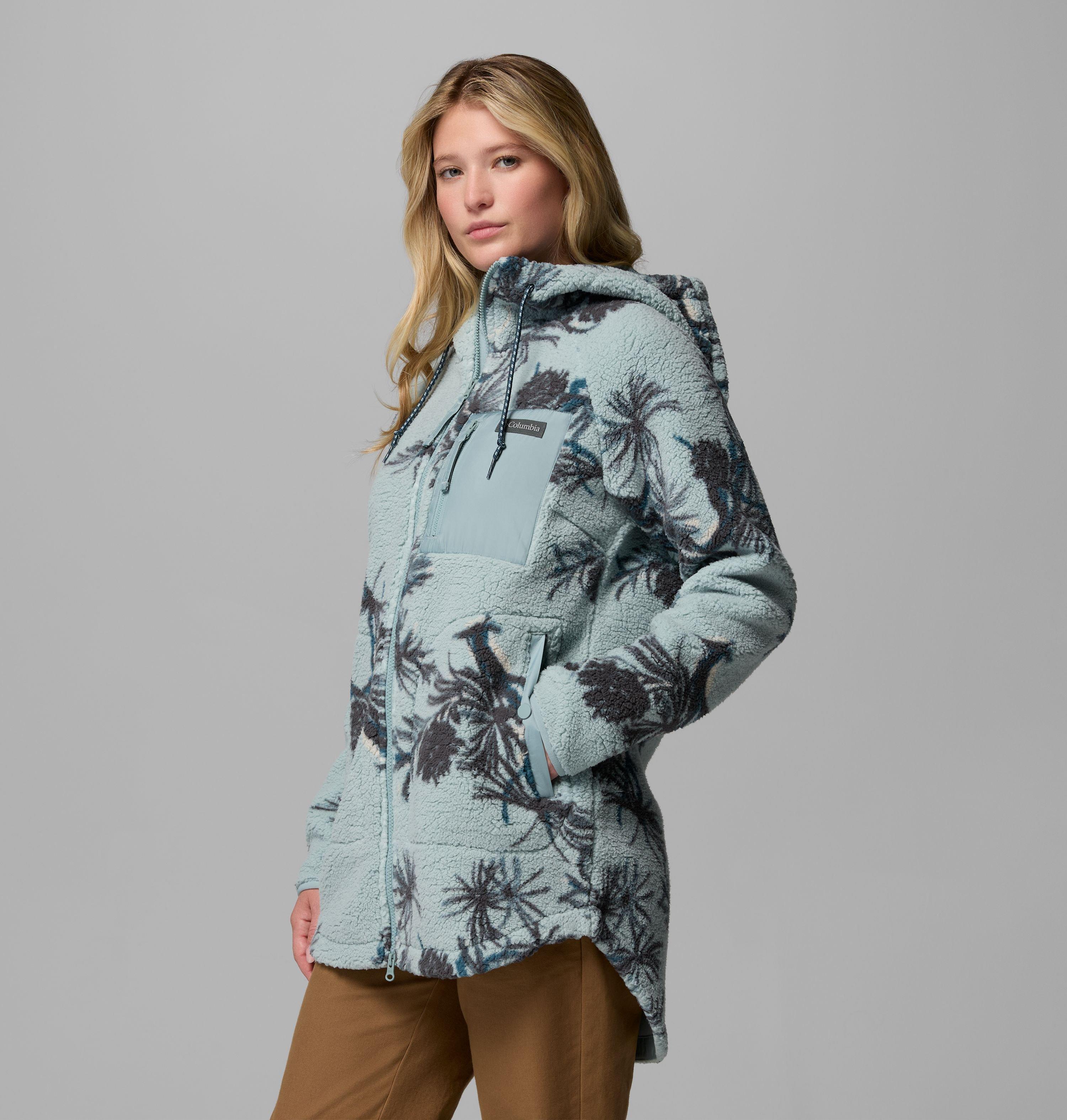 Women's Winter Warmth Printed Full Zip Hoodie 4