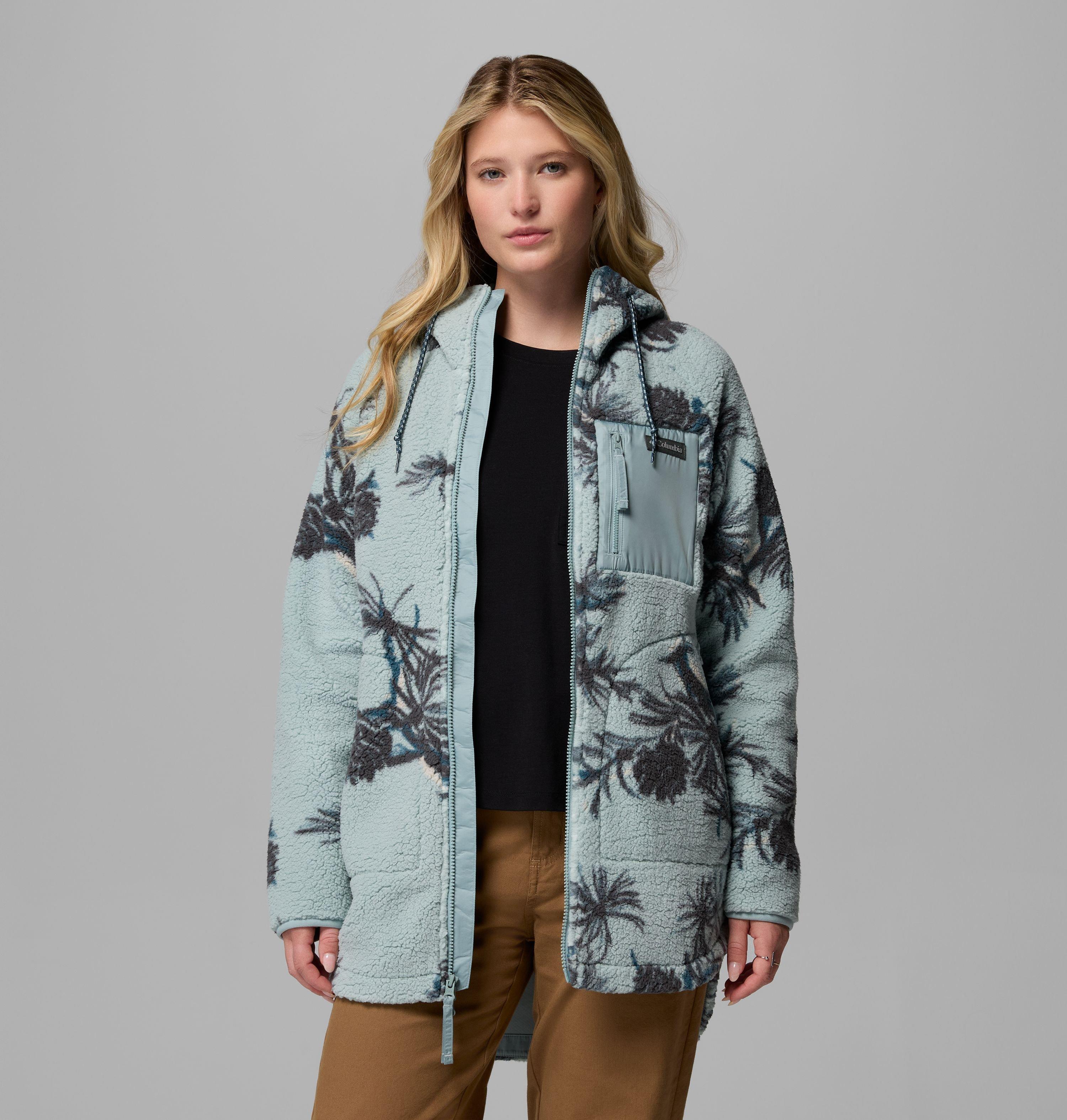 Women's Winter Warmth Printed Full Zip Hoodie 5
