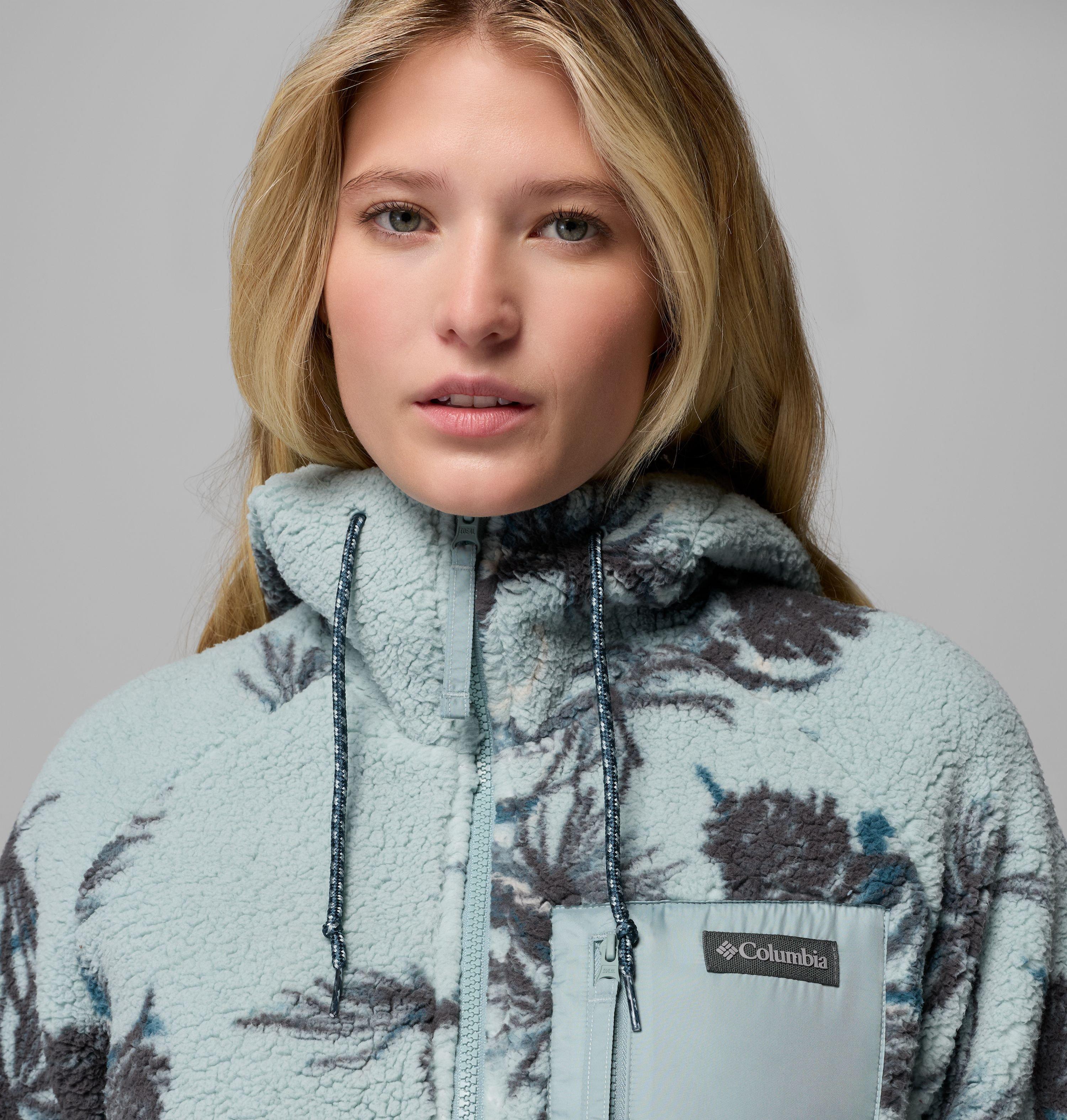 Women's Winter Warmth Printed Full Zip Hoodie 6