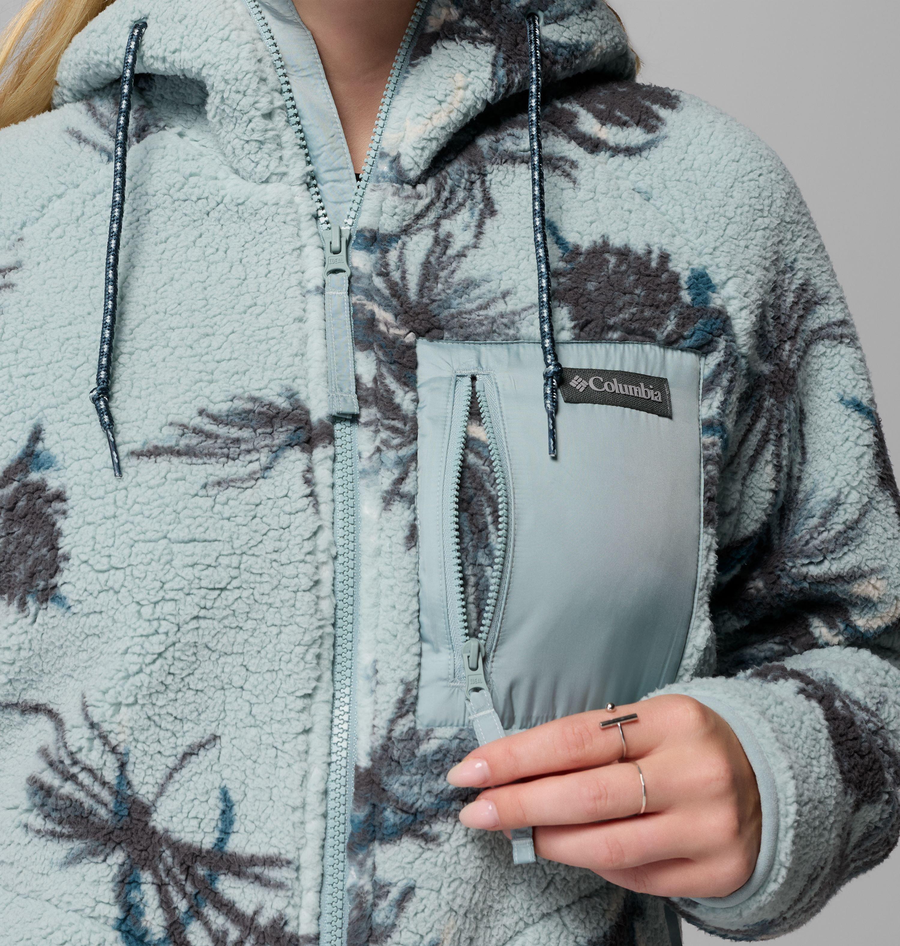 Women's Winter Warmth Printed Full Zip Hoodie 7