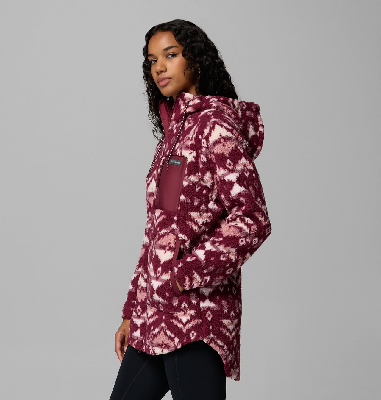 Women's Winter Warmth™ Printed Full Zip Hoodie | 624 | XXL 4