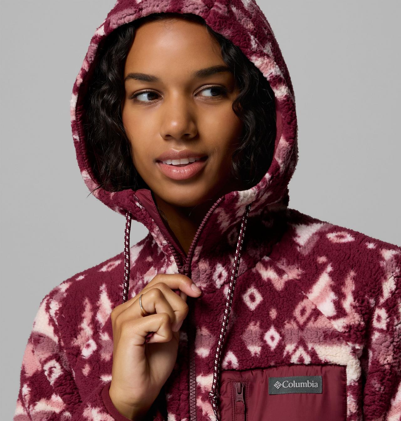 Women's Winter Warmth™ Printed Full Zip Hoodie | 624 | XXL 6