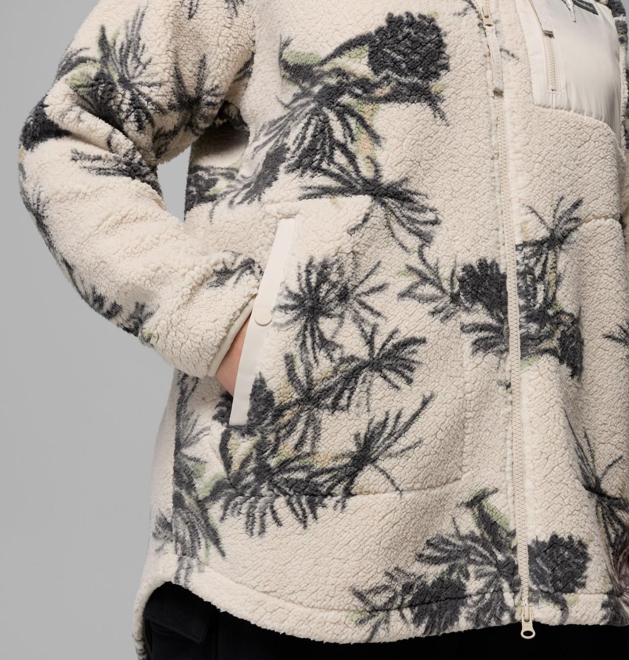 Women's Winter Warmth™ Printed Full Zip Hoodie - Plus Size 7