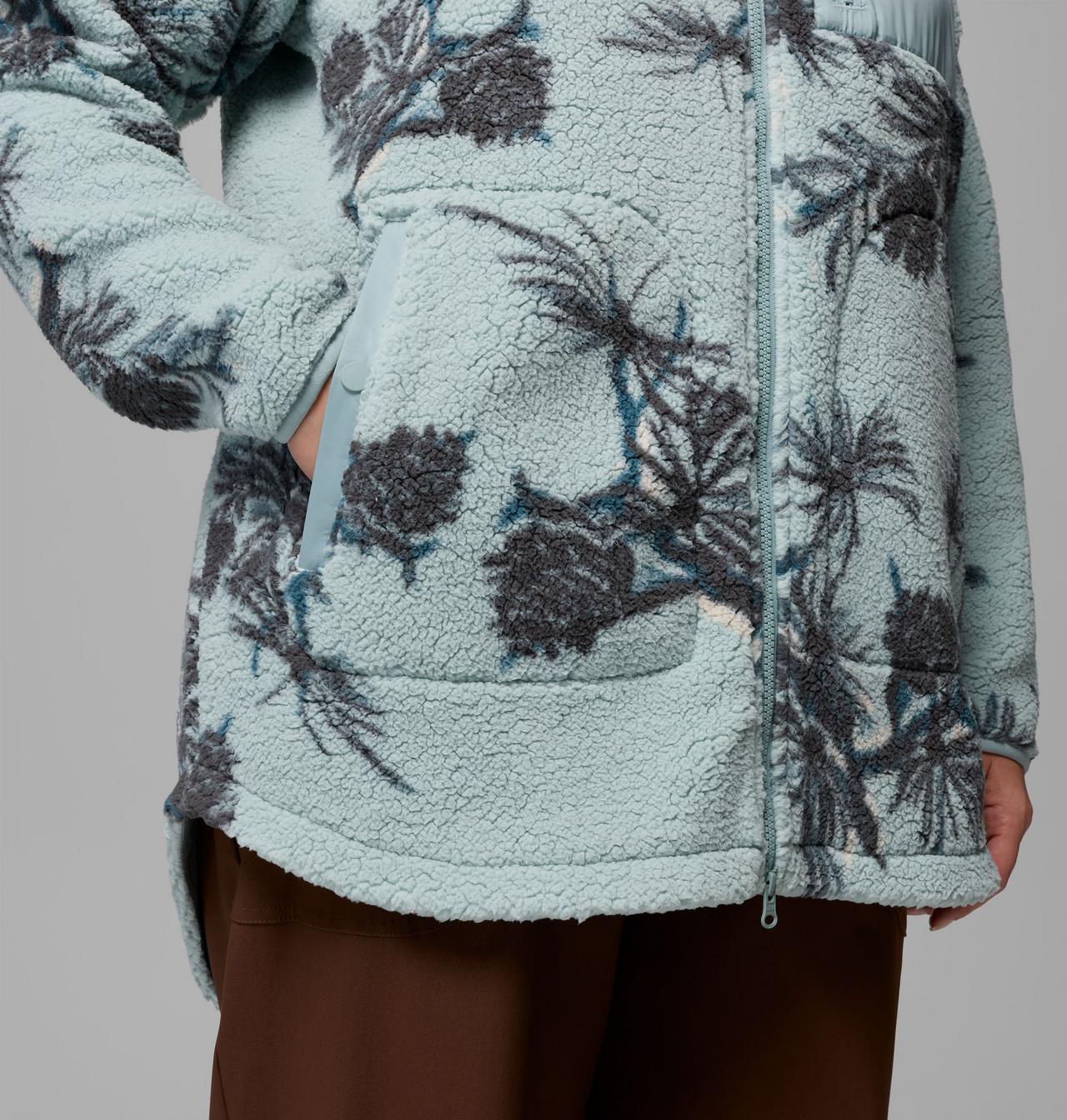 Women's Winter Warmth™ Printed Full Zip Hoodie - Plus Size | 461 | 3X 7