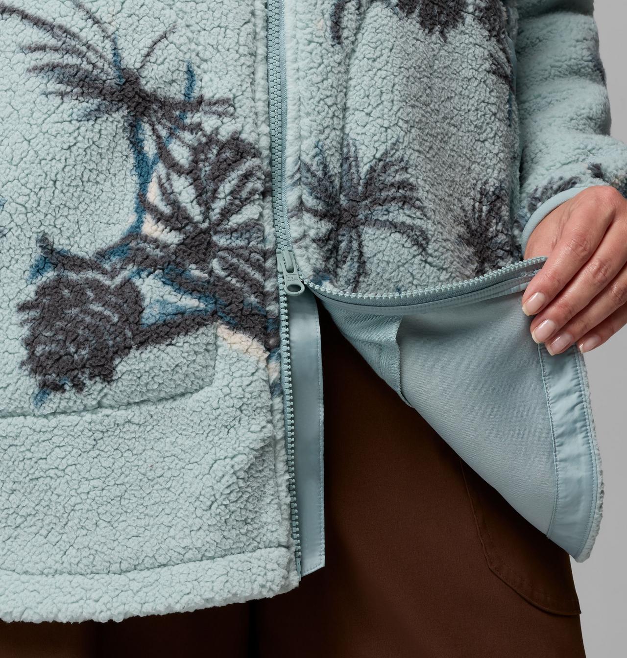 Women's Winter Warmth™ Printed Full Zip Hoodie - Plus Size | 461 | 3X 8