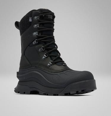 Men's Bugaboot Peak OutDry Snow Boots, Color: Black, Black, image 3