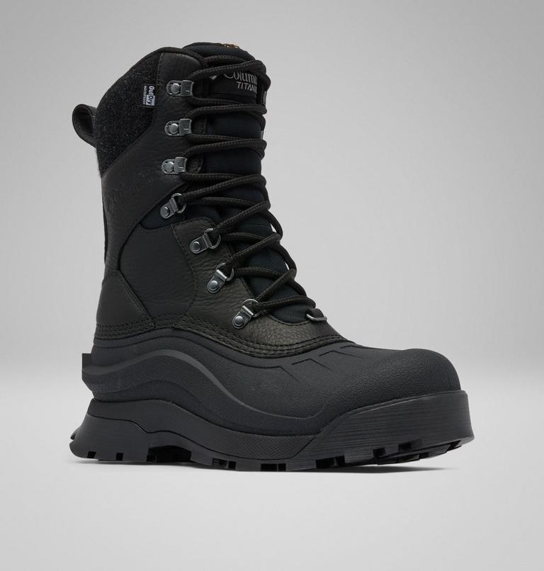 Men's Bugaboot Peak OutDry Snow Boots, Color: Black, Black, image 3