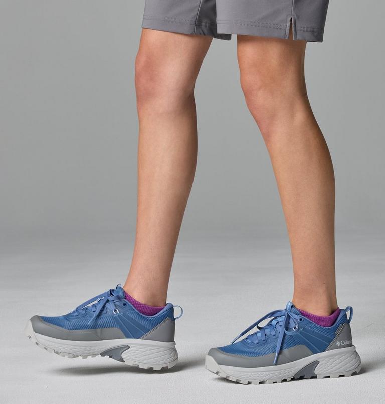 Women's Tellurix Peak Waterproof Hiking Shoe, Color: Blue Dusk, Grey Ice, image 10