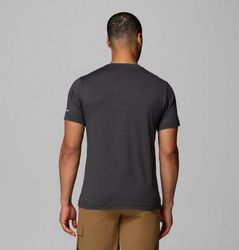 T-shirt Technique Graphique Parsons Point Homme, Color: Black Heather, Badge Label, image 3
