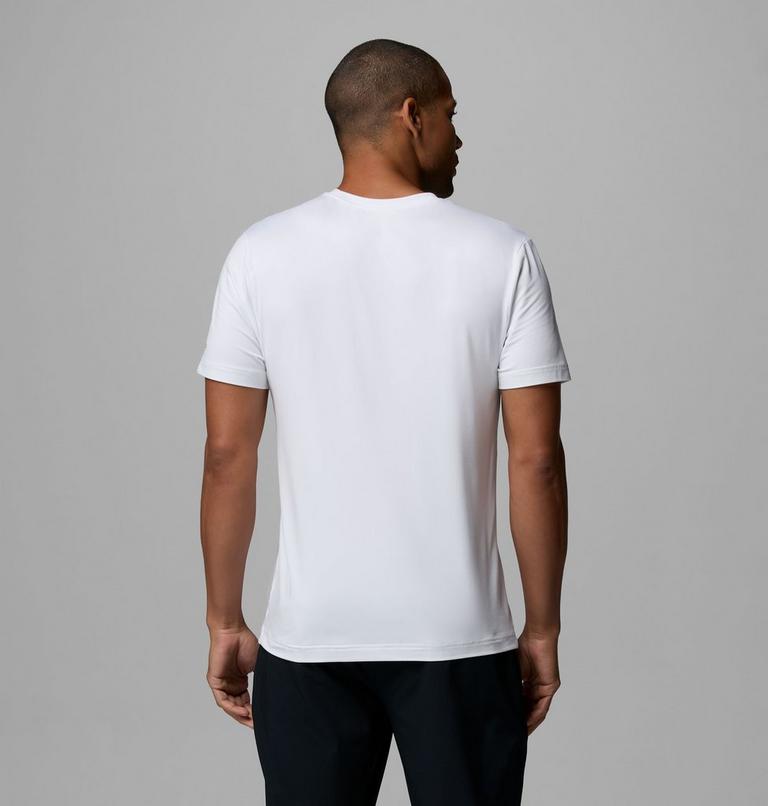 T-shirt Technique Graphique Parsons Point Homme, Color: White, Pointed Peaks, image 3