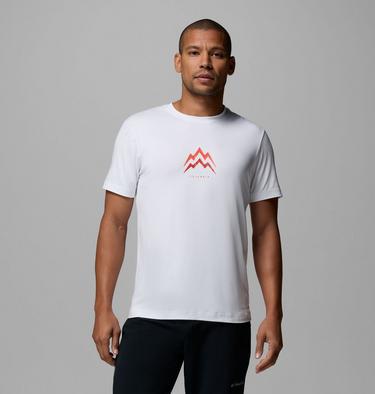 T-shirt Technique Graphique Parsons Point Homme, Color: White, Pointed Peaks, image 9