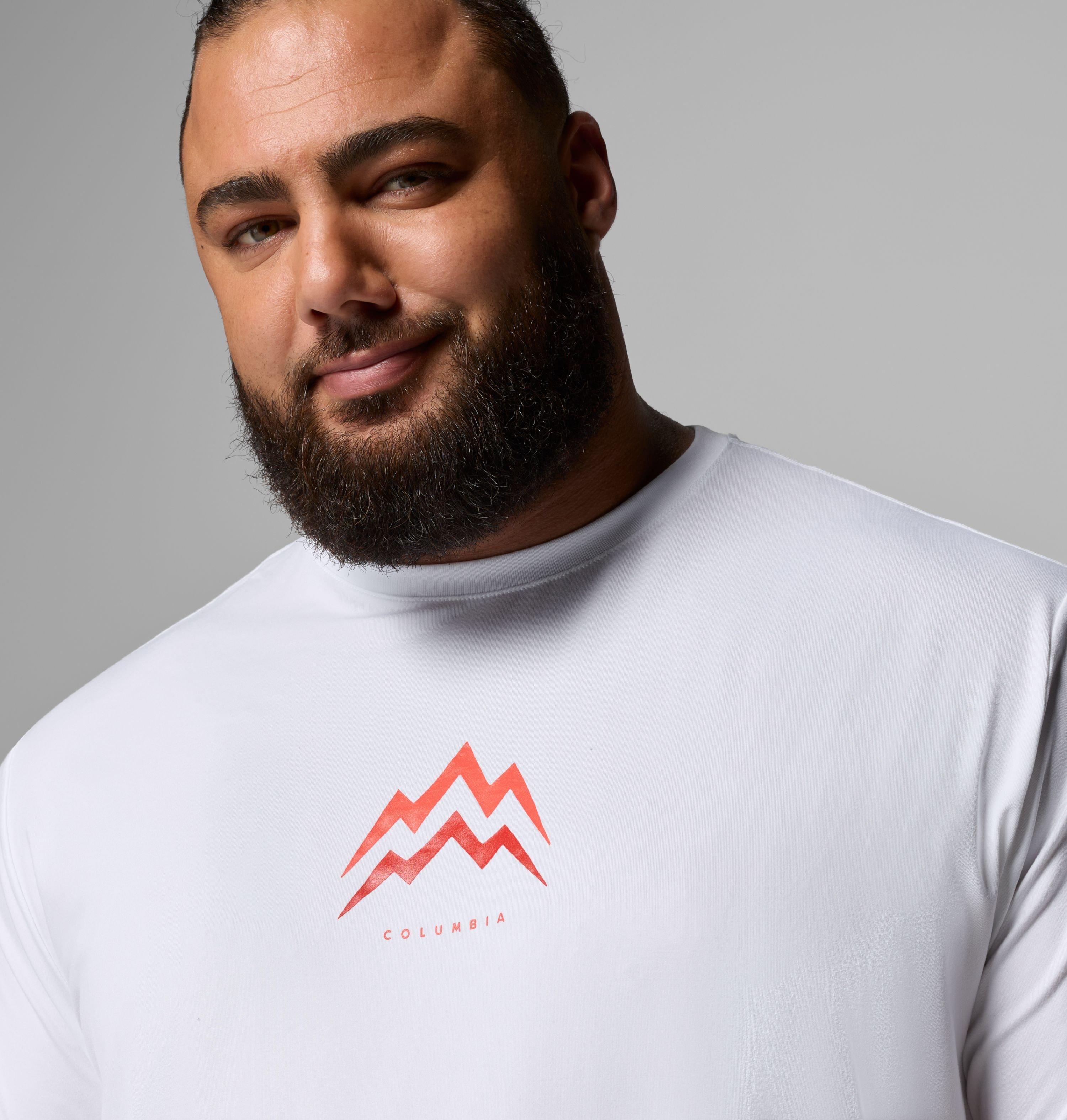 T-shirt imprimé à manches courtes Parsons Point pour homme – Tailles fortes 5