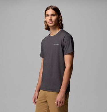 Haut Technique Graphique Parsons Point Homme, Color: Black Heather, Splatter Gem, image 32