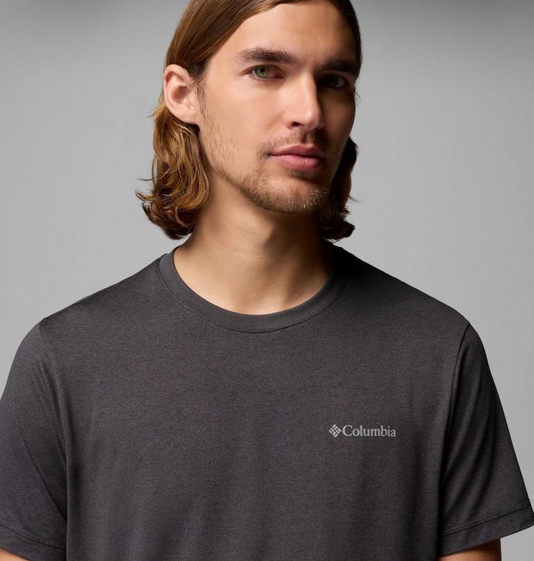 Haut Technique Graphique Parsons Point Homme, Color: Black Heather, Splatter Gem, image 5