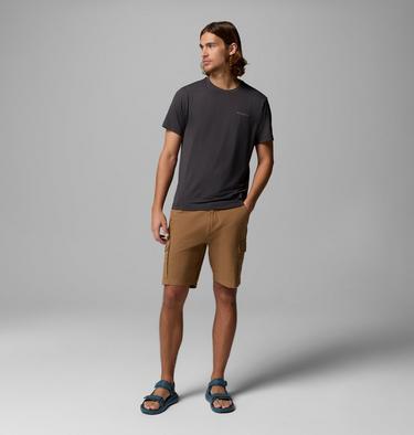 Haut Technique Graphique Parsons Point Homme, Color: Black Heather, Athletic Gem Badge, image 22