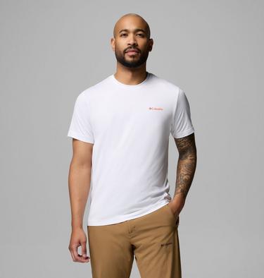 Parsons Point techisches Top mit Grafik f&uuml;r M&auml;nner, Color: White Heather Zigzag Climb, image 5