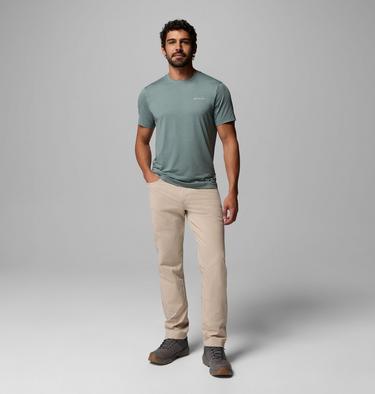 Parsons Point techisches Top mit Grafik f&uuml;r M&auml;nner, Color: Sedona Sage Heather Blocky Banner Button, image 10