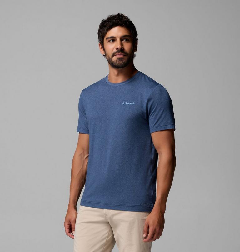 Parsons Point techisches Top mit Grafik f&uuml;r M&auml;nner, Color: Collegiate Navy Hthr Linescape Snapshot, image 4