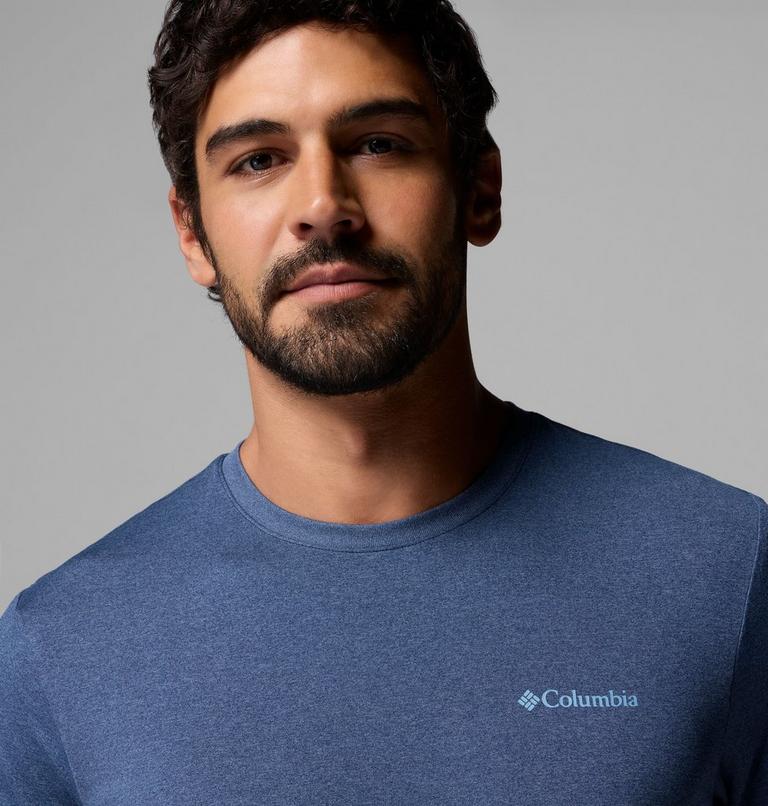 Parsons Point techisches Top mit Grafik f&uuml;r M&auml;nner, Color: Collegiate Navy Hthr Linescape Snapshot, image 5
