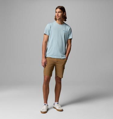 Haut Technique Graphique Parsons Point Homme, Color: Marine Light Heather, Athletic Gem Badge, image 2