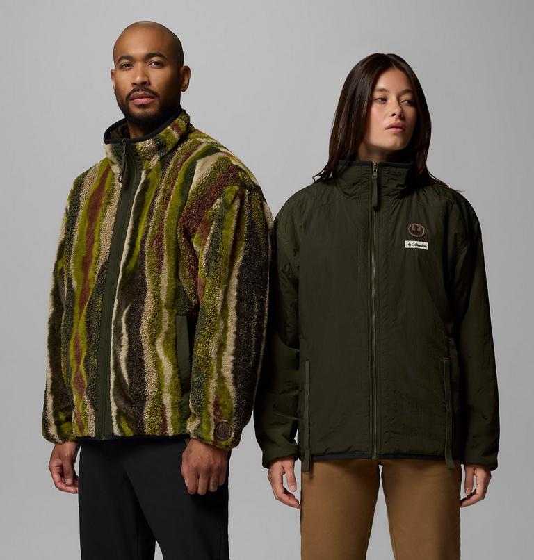 Endor Issue Reversible Jacke für Unisex, Color: Deep Olive, image 1