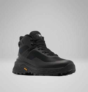 Men's Tellurix Titanium Mid Outdry Hiking Shoes, Color: Black, Black, image 3