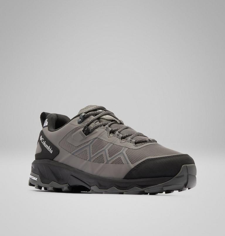 Men's Peakfreak 3 OutDry Hiking Shoes, Color: City Grey, Black, image 3