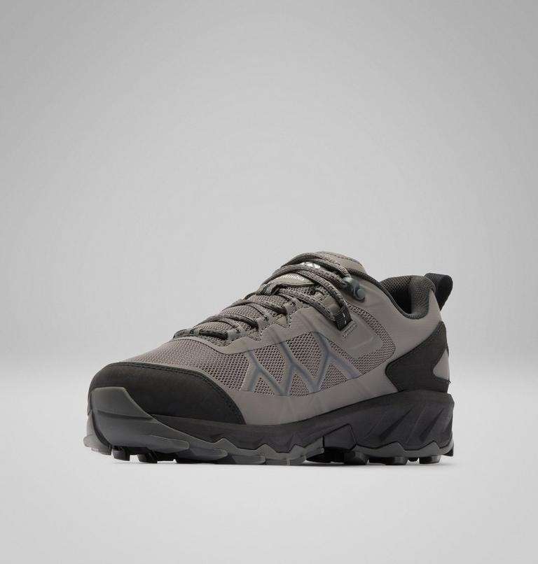 Men's Peakfreak 3 OutDry Hiking Shoes, Color: City Grey, Black, image 7