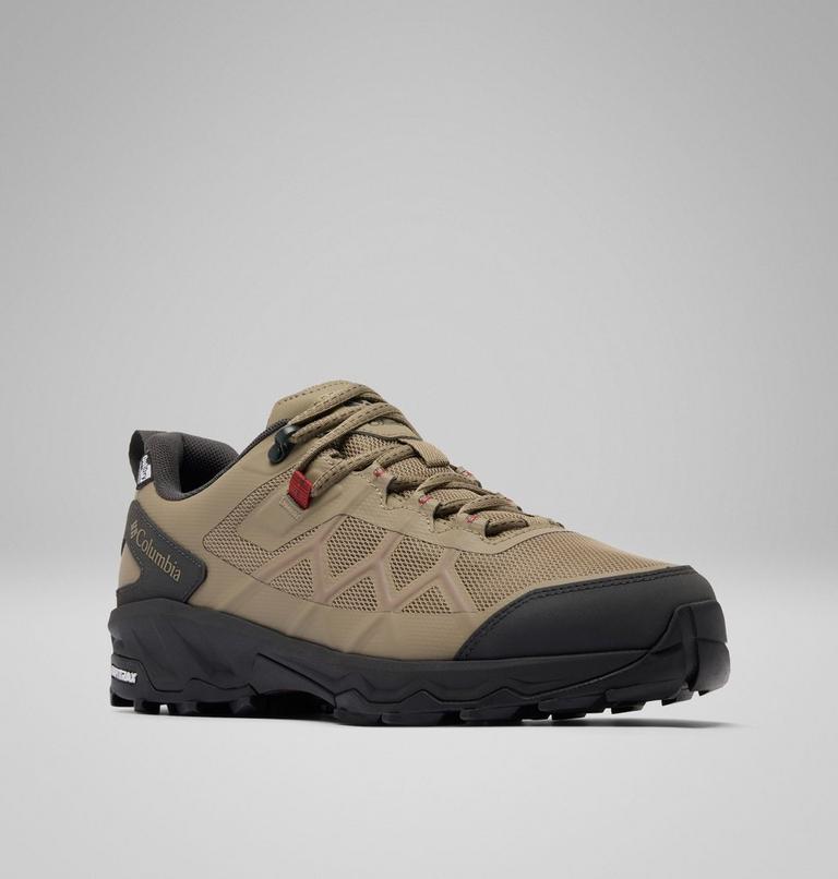 Men's Peakfreak 3 OutDry Hiking Shoes, Color: Pebble, Red Oxide, image 3