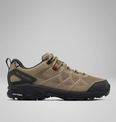 Men's Peakfreak 3 OutDry Hiking Shoes, Color: Pebble, Red Oxide, image 7