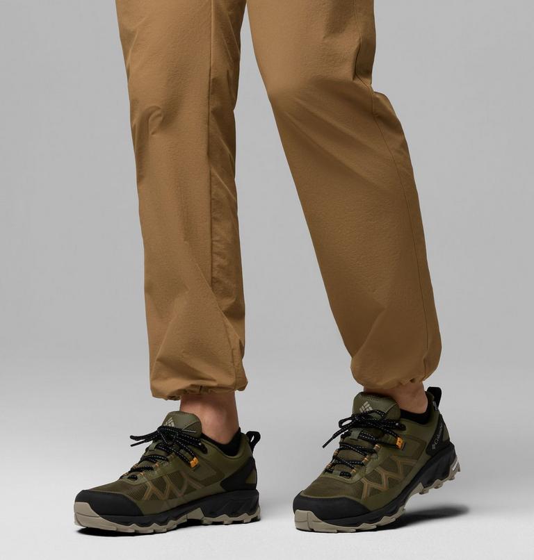 Men's Peakfreak 3 OutDry Hiking Shoes, Color: Nori, Desert Gold, image 10