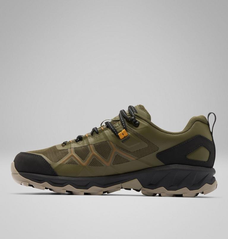 Men's Peakfreak 3 OutDry Hiking Shoes, Color: Nori, Desert Gold, image 6