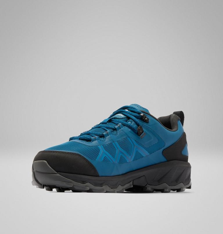 Men's Peakfreak 3 OutDry Hiking Shoes, Color: Phoenix Blue, Black, image 7