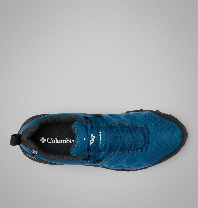 Men's Peakfreak 3 OutDry Hiking Shoes, Color: Phoenix Blue, Black, image 4