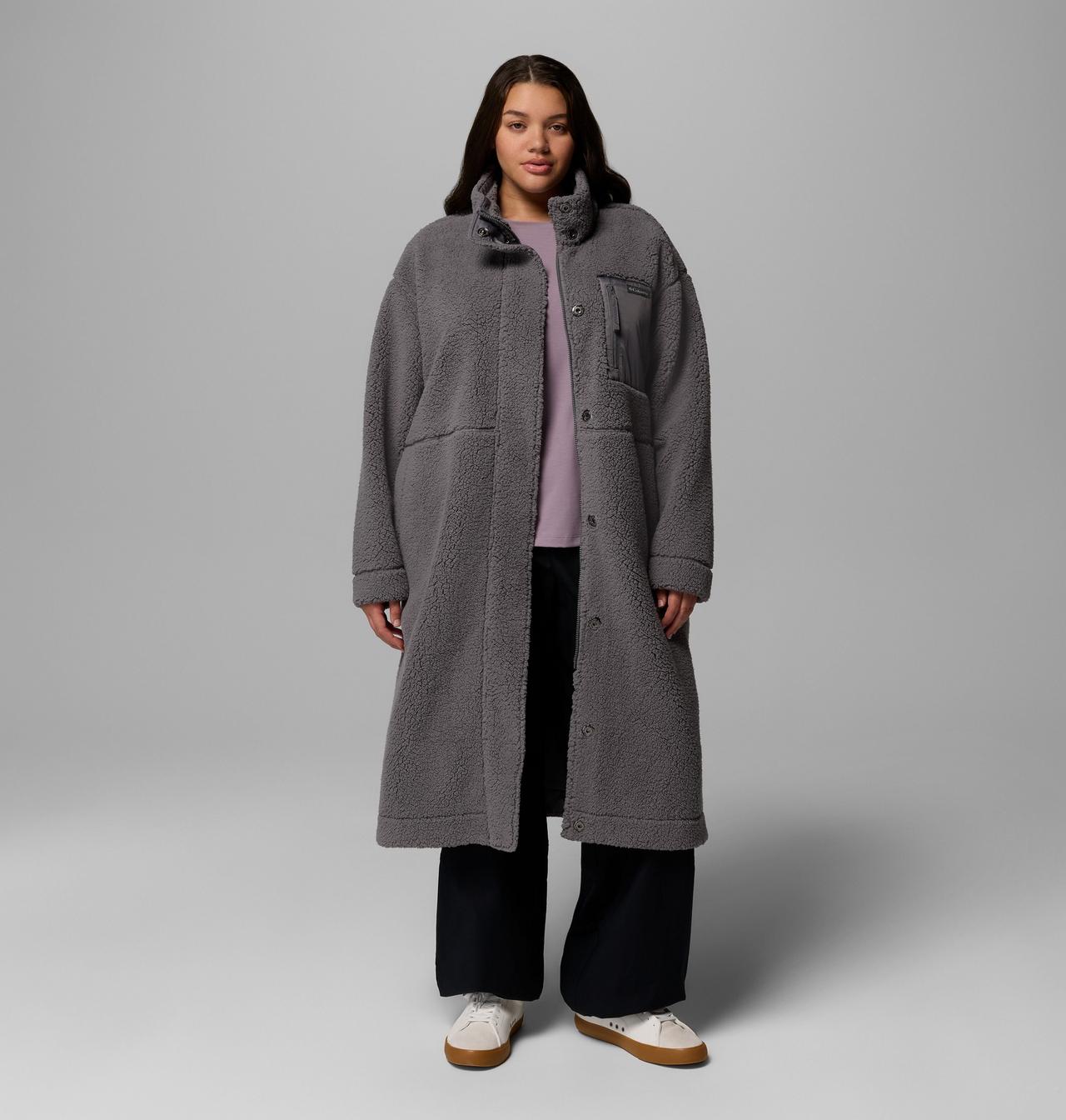 Women's Winter Warmth Full Length Jacket - Plus Size 5