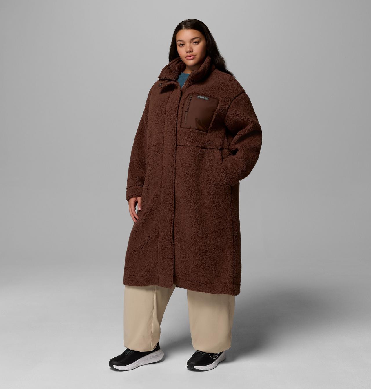 Women's Winter Warmth Full Length Jacket - Plus Size 4