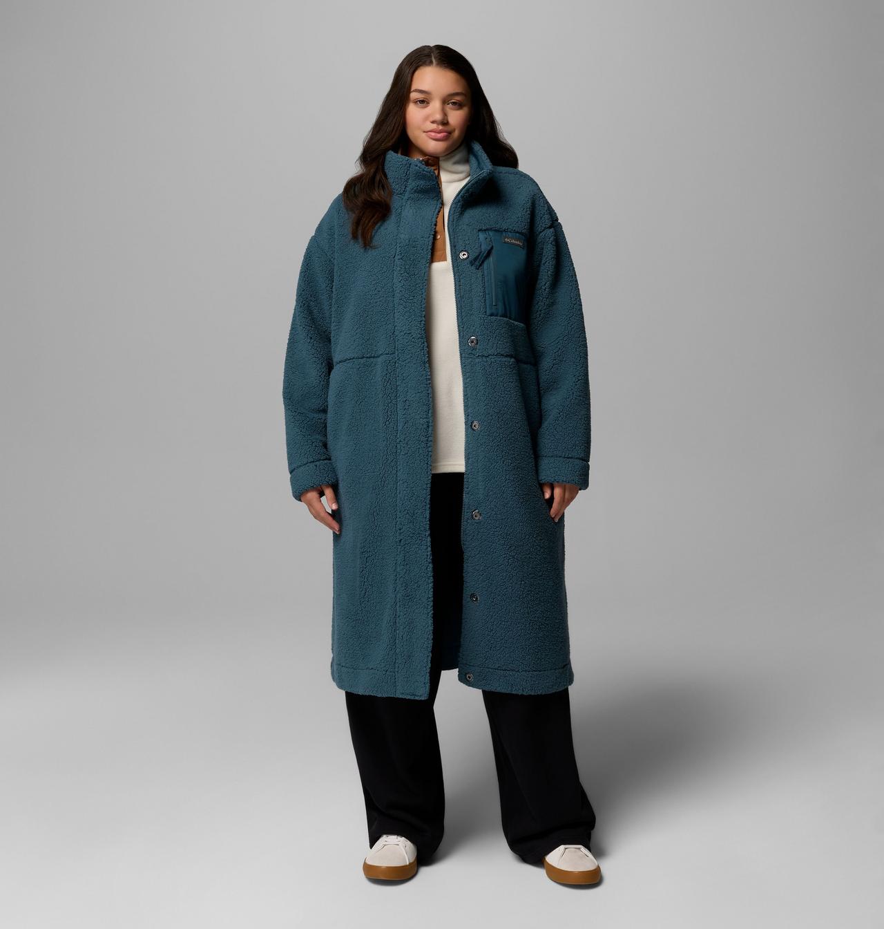 Women's Winter Warmth Full Length Jacket - Plus Size 5