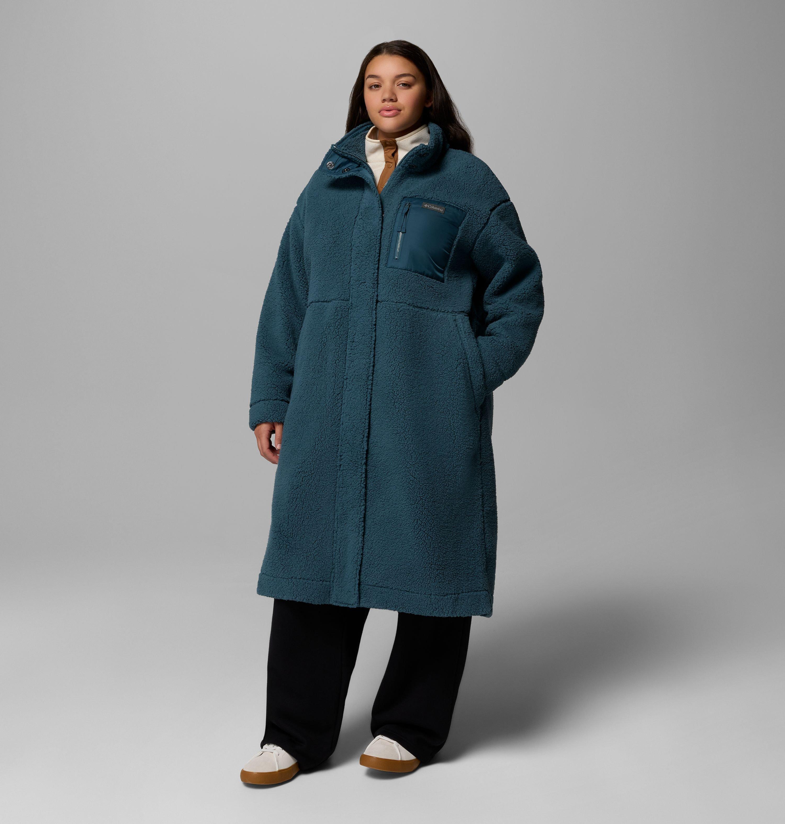 Columbia Women's Winter Warmth Full Length Jacket - Plus Size-