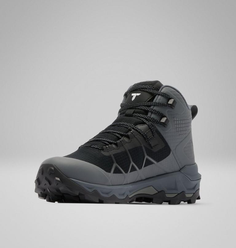 Women's Peakfreak Titanium Mid OutDry Hiking Shoes, Color: Black, Sedona Sage, image 7