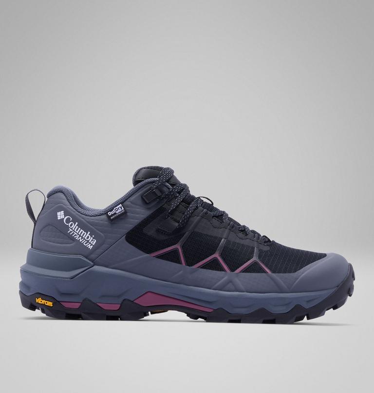 Women&rsquo;s Peakfreak Titanium OutDry Hiking Shoes, Color: Black, Antique Mauve, image 1