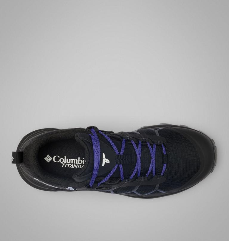 Women&rsquo;s Peakfreak Titanium OutDry Hiking Shoes, Color: Black, Purple Quartz, image 4