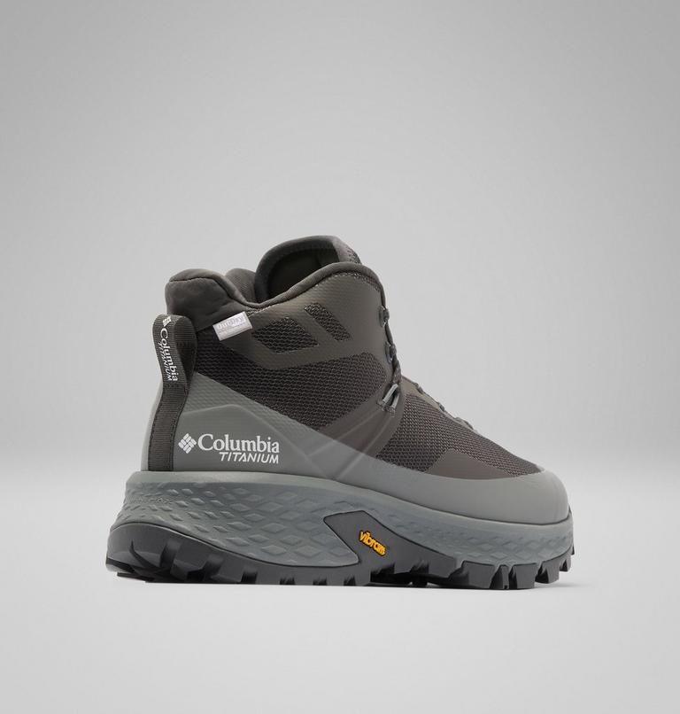 Women's Tellurix Titanium Mid OutDry Hiking Shoes, Color: Dark Grey, Ti Grey Steel, image 9
