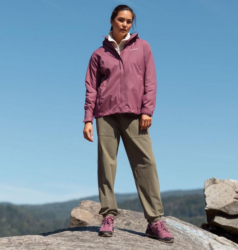 Women&rsquo;s Peakfreak Hera II OutDry Hiking Shoes, Color: Antique Mauve, Moonvista, image 12